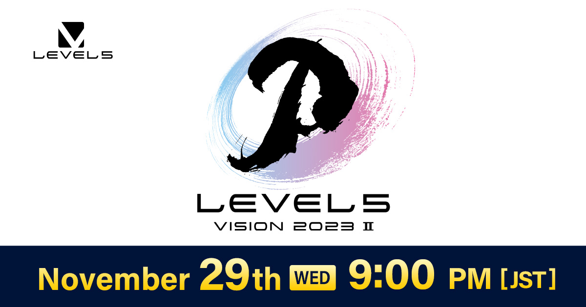 Co-Streaming Guidelines  Level-5's new product announcement stream:  LEVEL5 VISION 2023 鼓 (TSUZUMI)